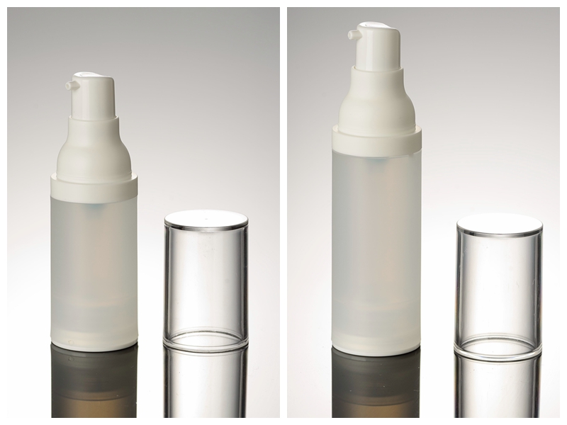 Korea Style 20Ml 30Ml 50Ml Frosted Bottle Spray Cap Excellent Airless Acrylic Bottle